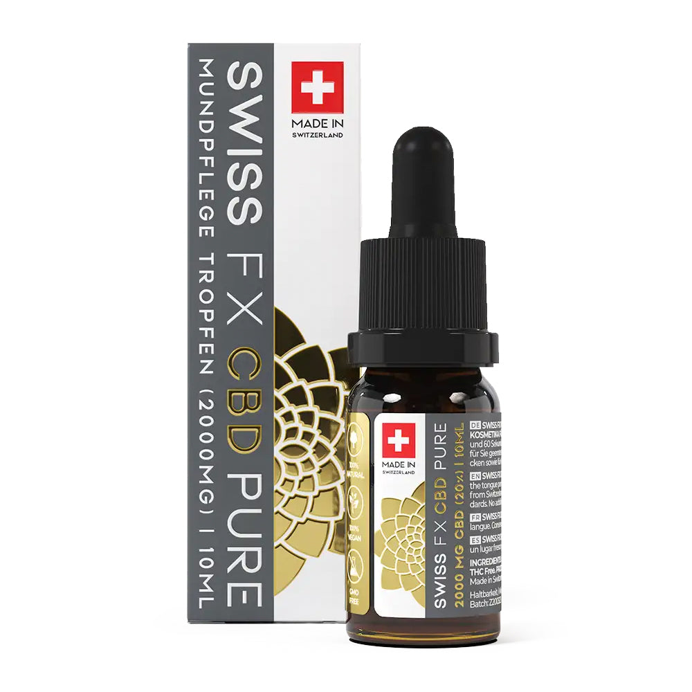 Swiss FX – THC frei CBD Öl 20 % (2.000 mg)
