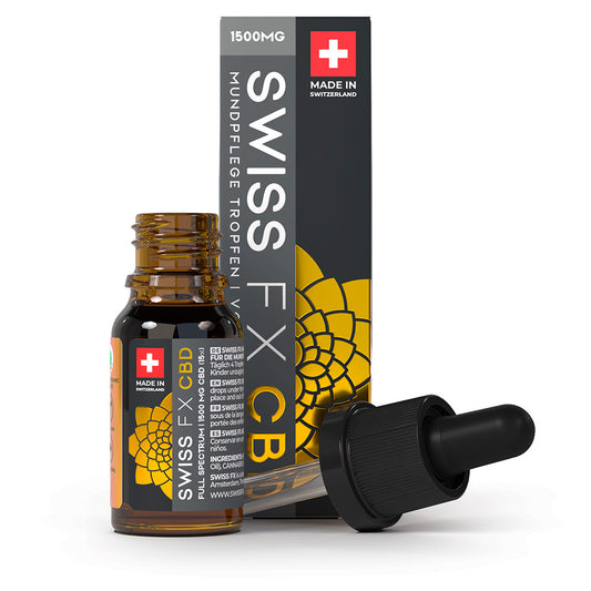 Swiss FX – Vollspektrum CBD Öl 15% (1.500mg) – 10ml